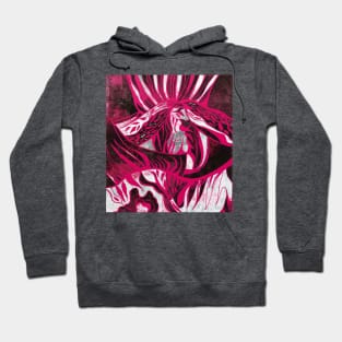 Block Print Orchid Transformed Hoodie